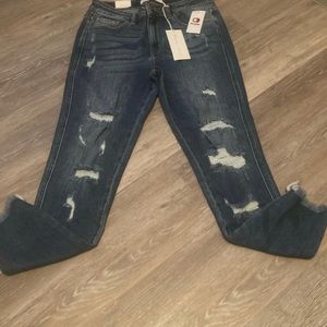 Kankan signature kurby midrise ankle skinny jeans size 29 brand new